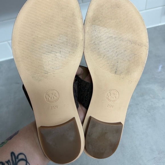 Michael Kors Tan and Brown Sandals - Picture 4 of 4